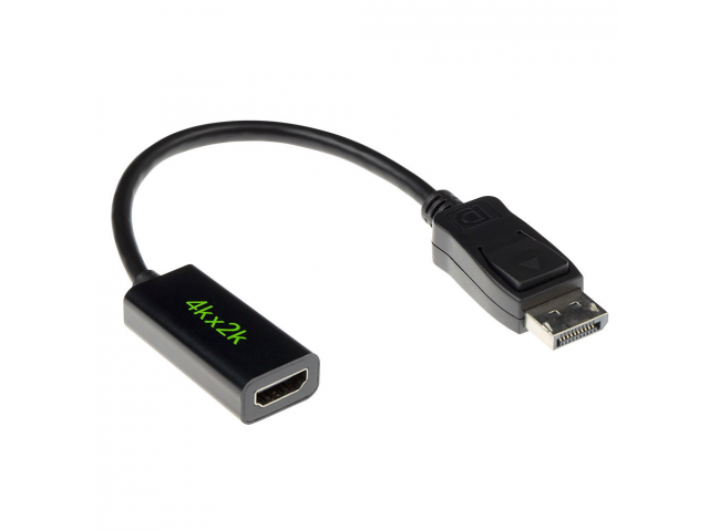 ACT Conversion cable DisplayPort male – HDMI-A female