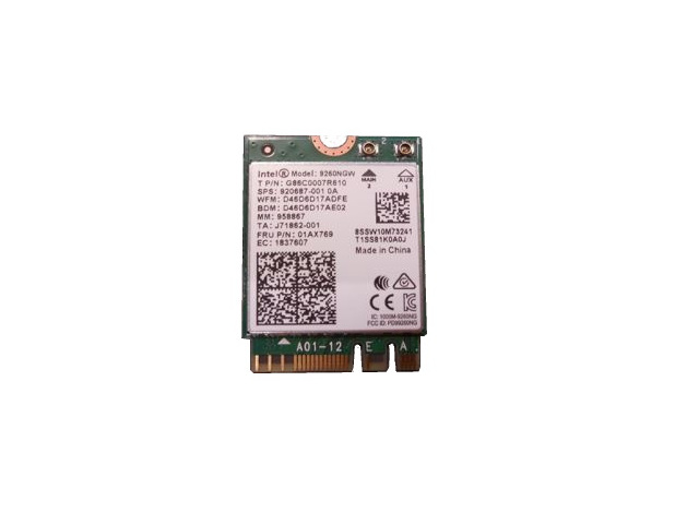 HPE Intel Wireless/Bluetooth AC 9260 Adapter for HPE Edgeline