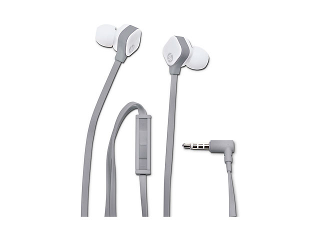 HP H2300 Headset Wired In-ear Calls/Music Grey