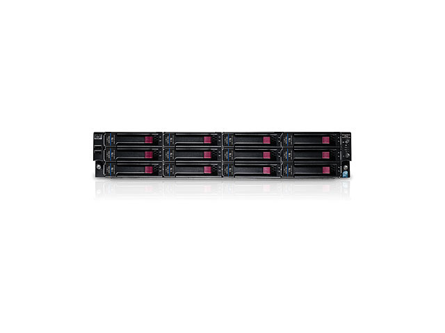 HPE StorageWorks X1600 NAS Rack (2U) Intel® Xeon® 5000 Sequence E5520 6 GB DDR3 5.4 TB HDD Black