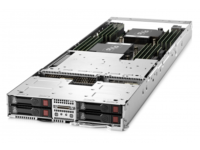 HPE ProLiant XL230a Gen9 Single-width 2P 1.0m Rear-cabled Hot Plug Drives 12G Compute Tray server