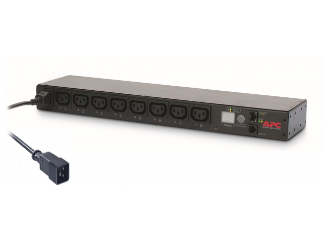 APC AP7921B power distribution unit (PDU) 8 AC outlet(s) 0U/1U Black