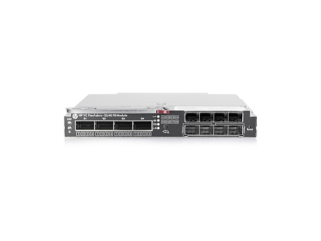 HPE Virtual Connect FlexFabric-20/40 F8 Module for c-Class BladeSystem network switch module 10 Gigabit Ethernet, 40 Gigabit Eth