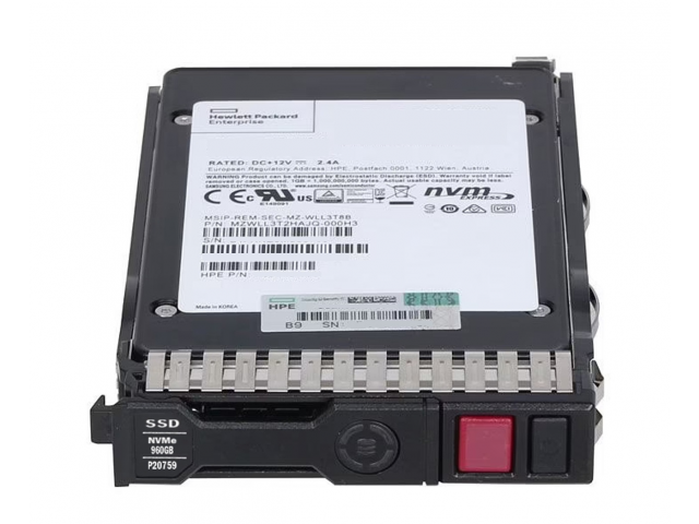 P20005-B21 HPE 960GB High Performance Read Intensive SFF SC U.3 CM6 SSD - G10 G10+ G10P