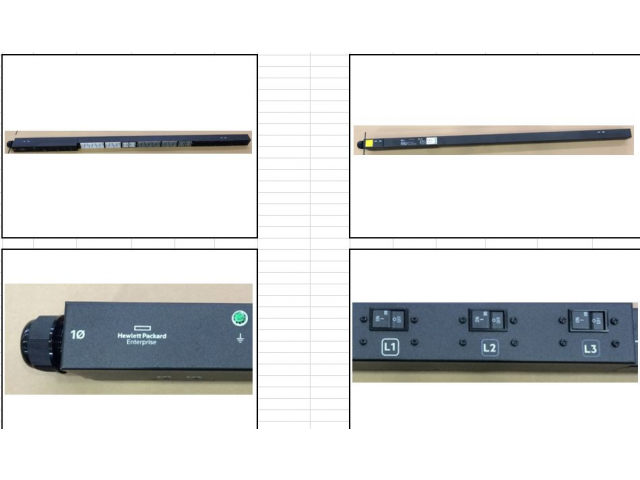 868604-001 HPE 9.2kVA power distribution unit (PDU) - Has 50A terminal block, thirty C13 (F) power outlets, six C19 (F) power ou