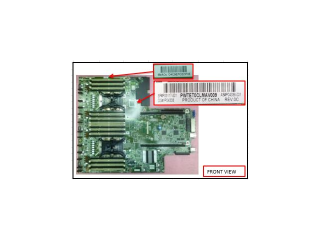 P05117-001 HPE CL2800 Gen10 System board