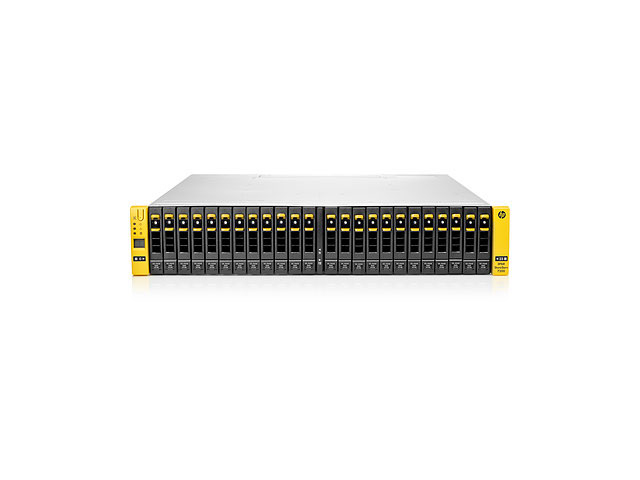 HPE 3PAR StoreServ 7400 disk array Zwart, Geel