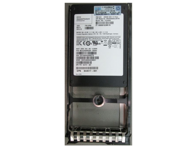 N9Y02A HPE 3PAR STORESERV 20000 400GB SAS SFF (2.5IN) SOLID STATE DRIVE