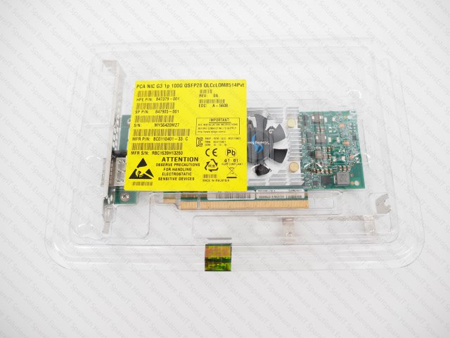 847381-B21 HPE 100Gb 1-port 820QSFP Adpter HP+LP