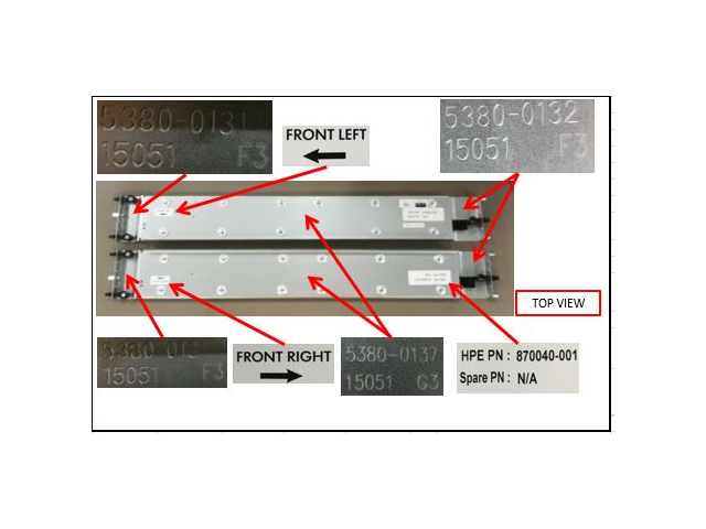 P04043-001 HPE SPS-4U, RAIL KIT