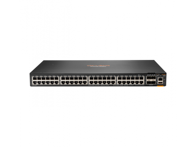 HPE Aruba Networking Aruba 6300F 48-port 1GbE & 4-port SFP56 Managed L3 Gigabit Ethernet (10/100/1000) 1U Grey