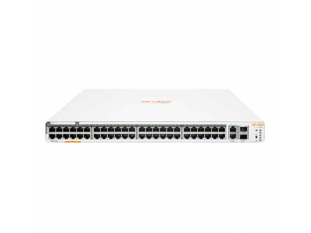 HPE Aruba Networking Aruba Instant On 1960 48G 40p Class4 8p Class6 PoE 2XGT 2SFP+ 600W Managed L2+ Gigabit Ethernet (10/100/100