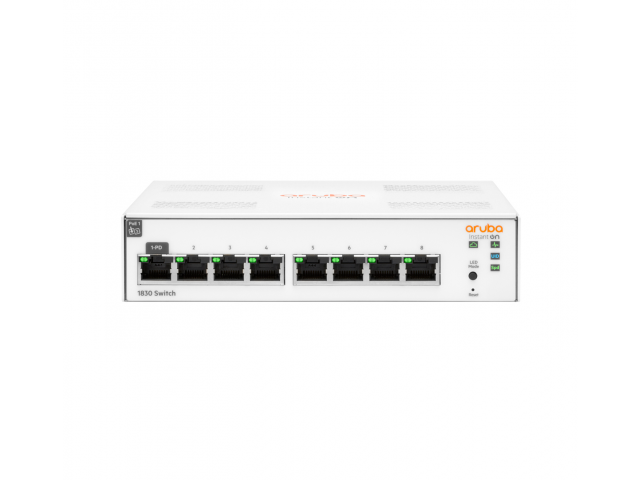 HPE Aruba Networking Aruba Instant On 1830 8G Managed L2 Gigabit Ethernet (10/100/1000)