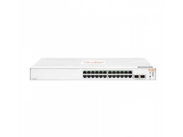 HPE Aruba Networking Aruba Instant On 1830 24G 2SFP Managed L2 Gigabit Ethernet (10/100/1000) 1U