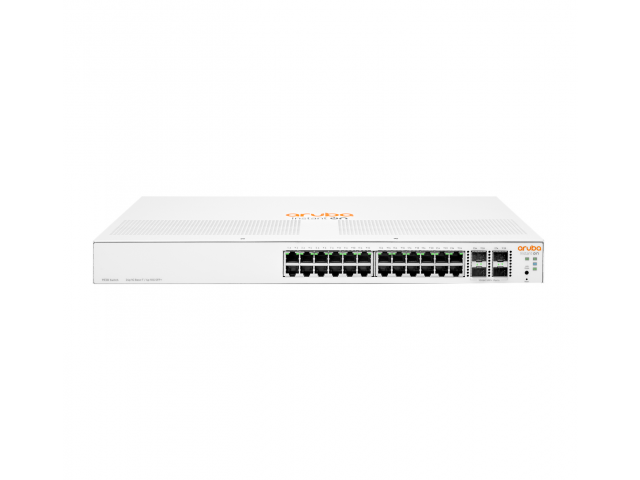 HPE Aruba Networking Aruba Instant On 1930 24G Class4 PoE 4SFP/SFP+ 195W Managed L2+ Gigabit Ethernet (10/100/1000) Power over E