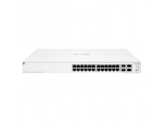 HPE Aruba Networking Aruba Instant On 1930 24G Class4 PoE 4SFP/SFP+ 370W Managed L2+ Gigabit Ethernet (10/100/1000) Power over E