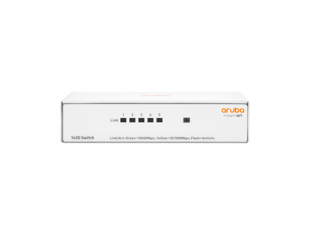 HPE Aruba Networking Aruba Instant On 1430 5G Unmanaged L2 Gigabit Ethernet (10/100/1000) White