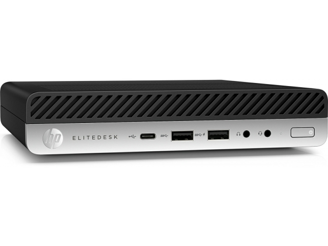 HP EliteDesk 800 G5 Mini PC i7-9700 (3.0/4.7GHz 8-Cores) 16GB 512GB NVMe SSD Windows 10 Professional - WiFi