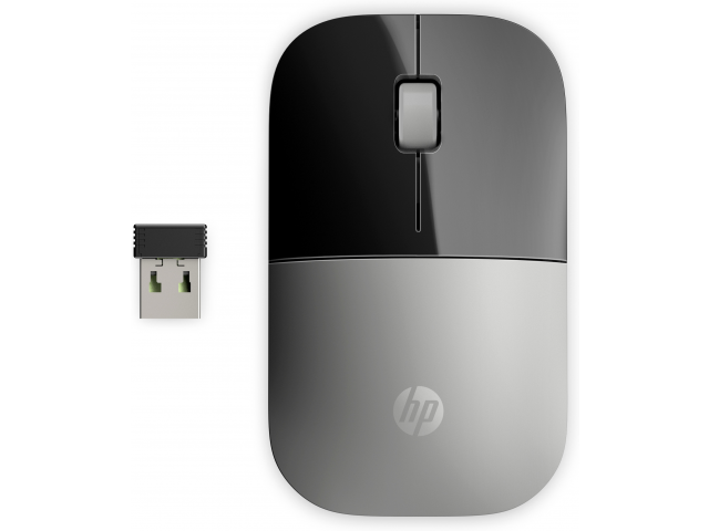 HP Z3700 Silver Wireless Mouse