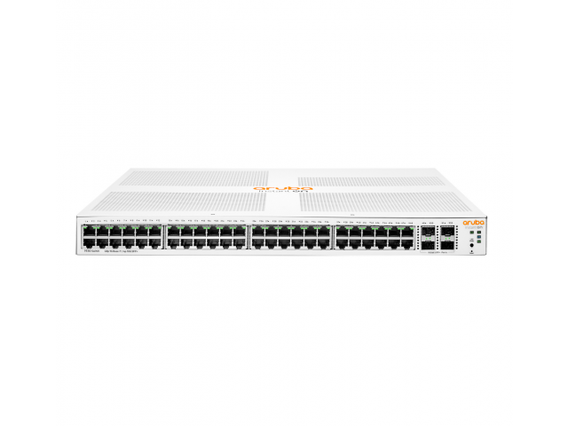 HPE Aruba Networking Aruba Instant On 1930 48G Class4 PoE 4SFP/SFP+ 370W Managed L2+ Gigabit Ethernet (10/100/1000) Power over E