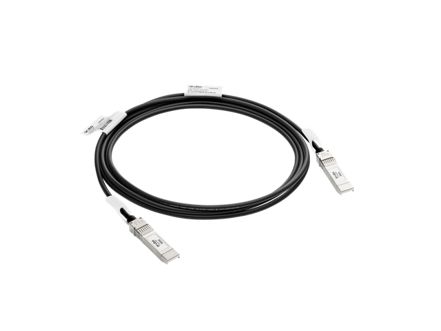 HPE Aruba Networking R9D20A InfiniBand/fibre optic cable 3 m SFP+ Black, Silver