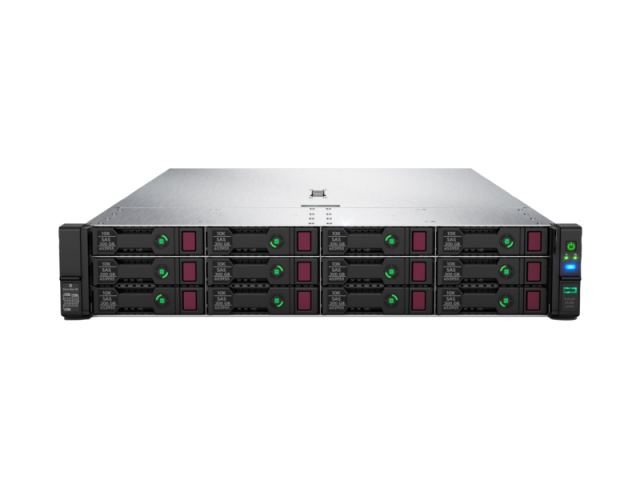 HPE ProLiant DL380 Gen10 12LFF 2xGold-6138 (2.0GHz 20C) 64GB S100i 2x500W Rack Server (2U)