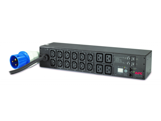 APC AP7822B power distribution unit (PDU) 16 AC outlet(s) 2U Black