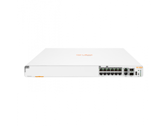 HPE Aruba Instant On 1960 8p 1G Class 4 4p SR1G/2.5G Class 6 PoE 2p 10GBASE-T 2p SFP+ 480W Managed Gigabit Ethernet (10/100/1000