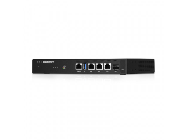 Ubiquiti EdgeRouter 4 wired router Gigabit Ethernet Black