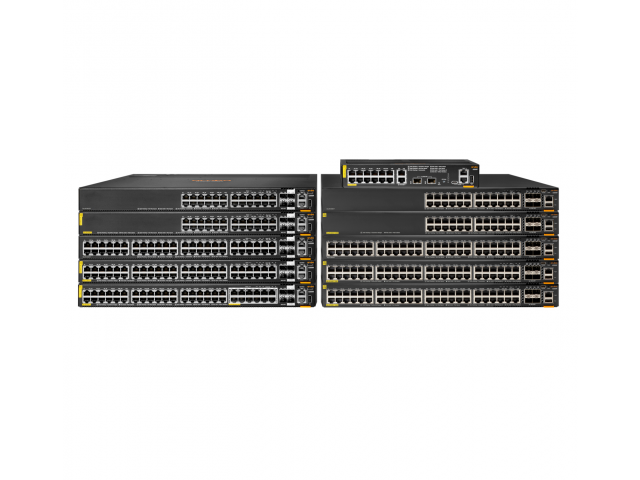 HPE Aruba Networking 6200F 12G Class4 PoE 2G/2SFP+ 139W Managed L3 Gigabit Ethernet (10/100/1000) Power over Ethernet (PoE) 1U