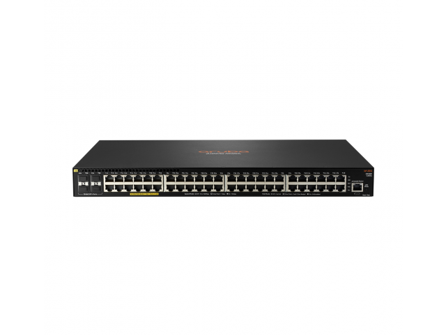 HPE Aruba Networking 2930F 48G PoE+ 4SFP+ 740W Managed L3 Gigabit Ethernet (10/100/1000) Power over Ethernet (PoE) 1U Black