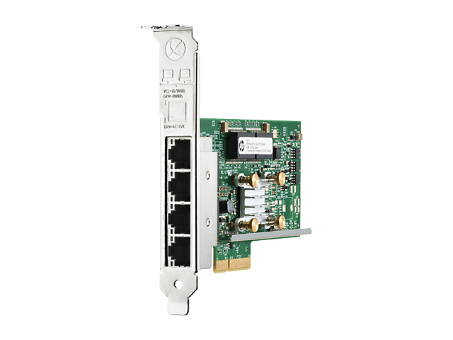 647594-B21, HPE Ethernet 1Gb 4-port 331T BCM5719 Adapter, G8 G9 G10