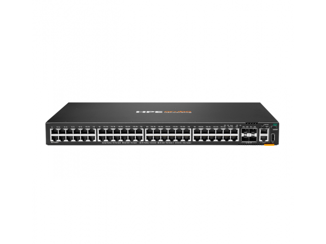 HPE Aruba Networking CX 6200F 48G 4SFP+ Managed L3 Gigabit Ethernet (10/100/1000) 1U