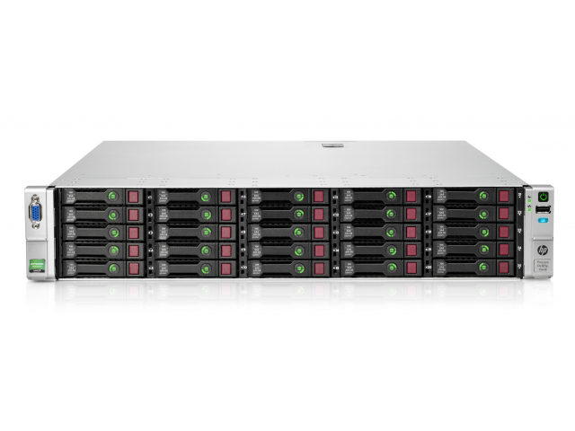 HPE Proliant DL385p G8 25SFF 2x6366HE (1.8/3.1GHz 16C) 64GB P420/2GB 2x750W Rack Server (2U)