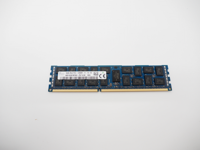 HMT42GR7BFR4C-PB T4 AD 634, 16GB (1x16GB) PC3-12800R 2RX4 DIMM - 240-pin Server Memory