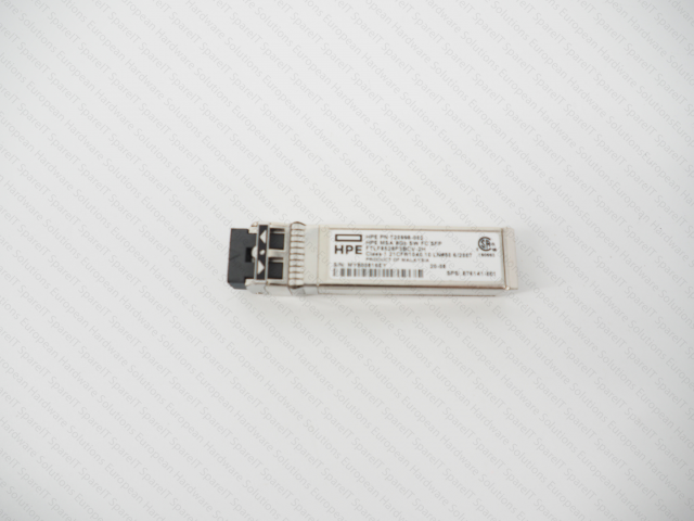 876141-001, HPE MSA 8Gb short wave Fibre Channel small form factor pluggable transceiver