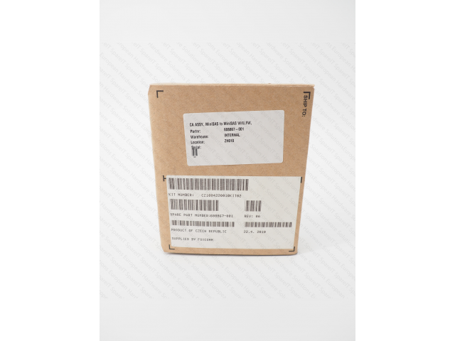 608867-001, HPE SPS-CBL, MiniSAS to MiniSAS W/U, FireWire