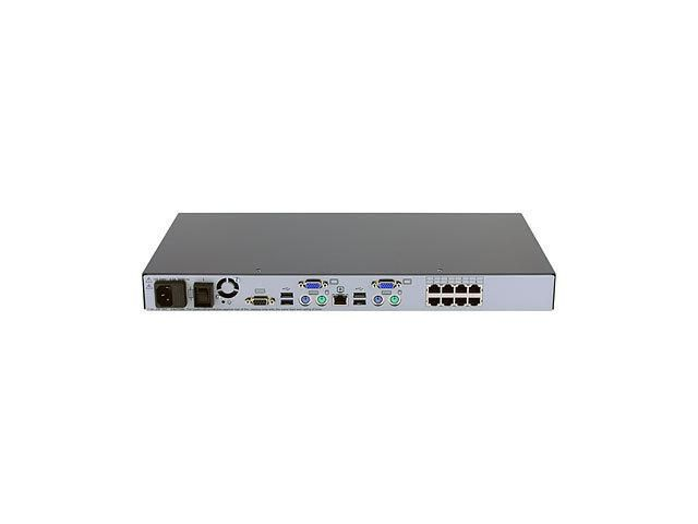 513735-001, HPE 0x2x8 KVM Console switch, No Rackmount brackets