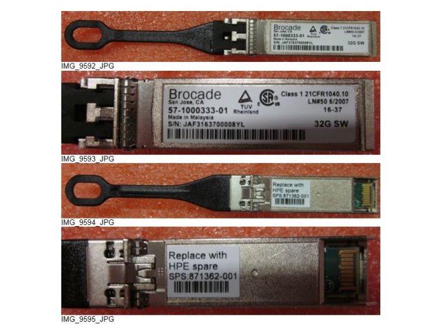 871362-001, HPE 32Gb SFP+ SW 1-pack XCVR